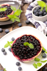 blueberry tart