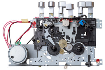 Rolling machine of a cassette recorder