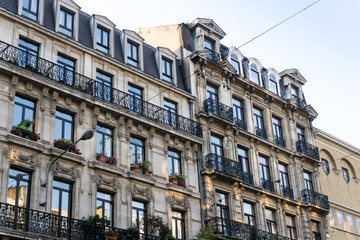 ancient buildings at Brussels, Belgium