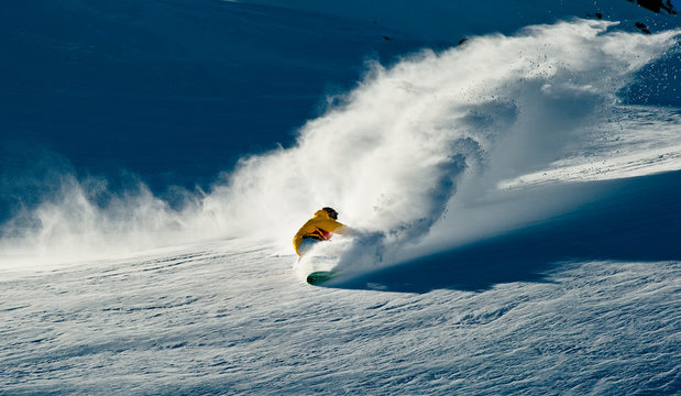Snowboard freeride