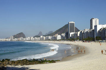 Fototapeta na wymiar City of Rio de Janeiro, main tourist spot in Brazil