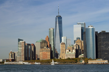 Lower Manhattan from Governors Island