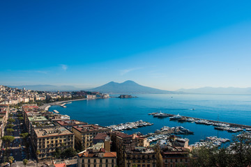 Fototapeta na wymiar Napoli da S. Antonio