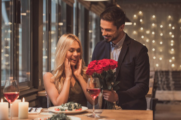 Couple on a date