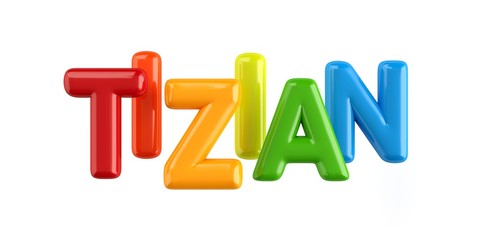 Bubbletext name Tizian © virtua73