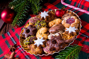 fresh and tasty Christmas cookies
