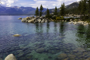 Clear alpine like water