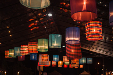 the Marketstreet at UD Town in the city of Udon Thani in the Isan in Northeast Thailand, thailand,...