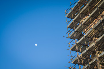 Ruínas de Baalbek, 0s romanos construíram Balbeque para honrar a Júpiter, a Baal e a Baco, e...
