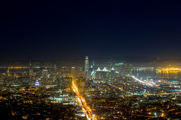 San Francisco from Twins Peak