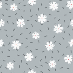 Cute seamless pattern with flowers. © Anne Punch