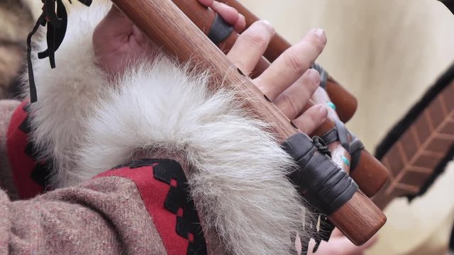 Chukchi musical instrument