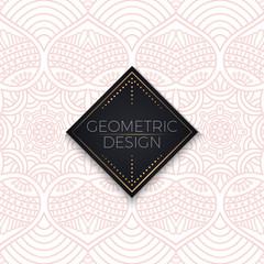 Ethnic floral seamless pattern with mandalas