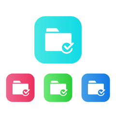 Four Colors - Flat App Icons