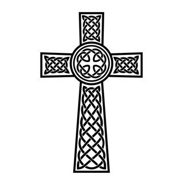 Decorative Celtic cross