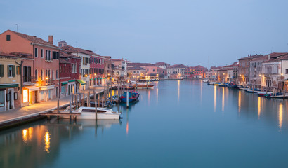 Abendstimmung in Murano, Italien 