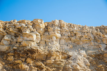 Production of stone at a forsaken quarry