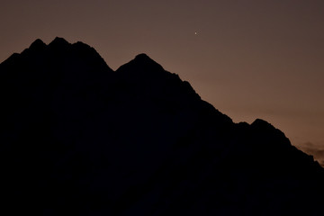 Mountain and Venus