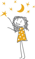 Un enfant décore le sapin de Noël