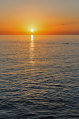 Fototapeta premium sunset on the Adriatic Sea, Croatia