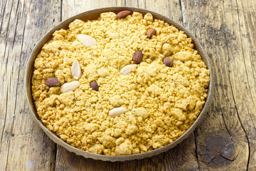 Original Sbrisolona cake from Mantova Italy