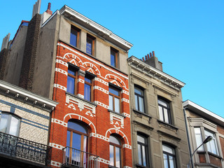 Brüssel: Altbaufassaden