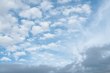 Fototapeta premium puszyste niebo