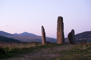 Machrie Moor standing stones