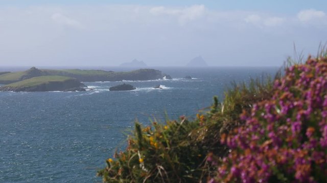 Skellig Islands, Ireland. Location of Star Wars movie.
