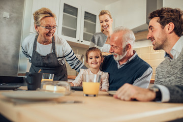 They are one close family