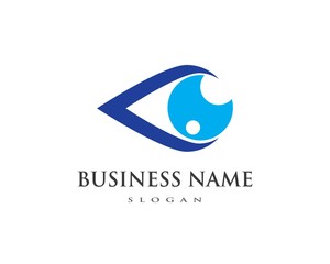  Eye Care vector logo design