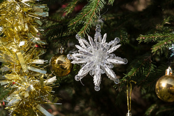Fiocchi di neve per addobbi di natale