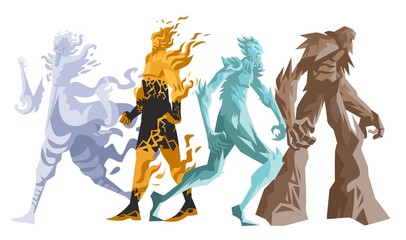 four elements titans