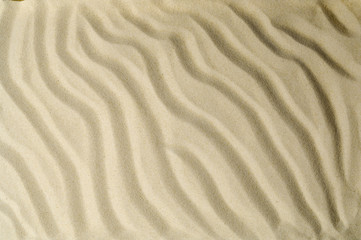 Fototapeta na wymiar Sand Dunes or Fine Grain Sand Surface for Backgrounds