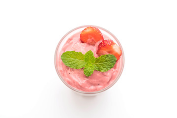 strawberry smoothies milkshake