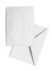 Blank Card and Envelope