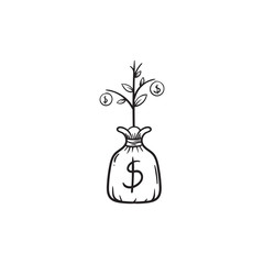money growth illustration
