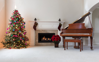 Christmas season in home