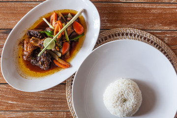 Traditional Indonesian food, Nasi Ayam