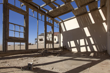 Verlassenes Haus in Kolmannskop