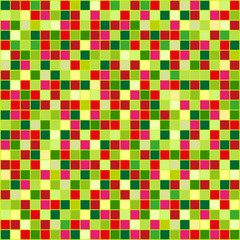 Seamless texture. Multicolored pattern. Abstract geometric wallpaper of the surface. Bright colors. Print for polygraphy, t-shirts and textiles. Doodle. Ecological colors