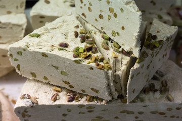 white nougat