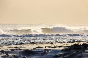 Surfing Kamchatka
