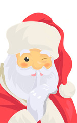 Santa Claus close up