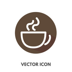 vector doodle cup icon