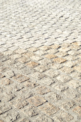 背景素材　石畳の道
