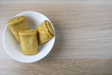 delicious stuffed pancakes