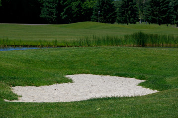 view of golf course