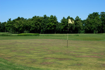 Obraz premium view of golf course