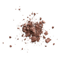 Eye shadow isolated on white background